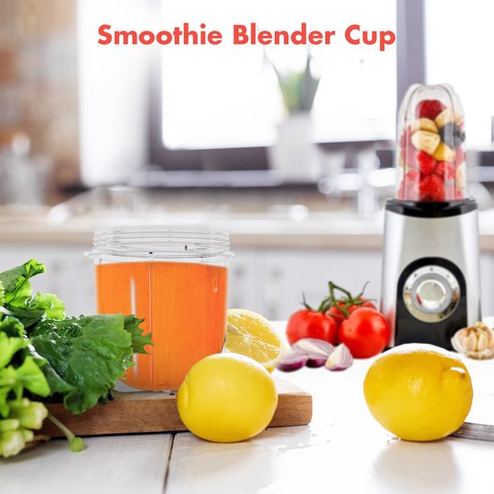 KitchenBrothers Smoothieblender Small Cup - 300 ml - 1 stuks - Alleen geschikt voor KitchenBrothers van KitchenBrothers — afbeelding 5