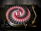 BEAUTIFUL FREAK MARCELLA Felt Zoetrope Turntable Slipmat 12" - Premium slip mat – Platenspeler - for Vinyl LP Record Player - DJing - Audiophile - Original art Design - Psychedelic Art
