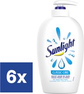 Sunlight Classic Care - 6 x 250 ml - Handzeep - Voordeelverpakking