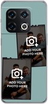 Gepersonaliseerd - Case Company® - Hoesje geschikt voor OnePlus 10 Pro hoesje - Polaroid Zwart - Soft Cover Telefoonhoesje - Bescherming aan alle Kanten en Schermrand