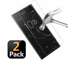 Sony Xperia XZ1 Screenprotector Beschermglas 2x