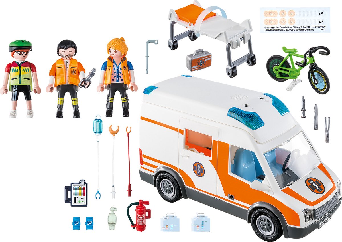 PLAYMOBIL City Life Ambulance en ambulanciers - 70049 — afbeelding 9