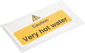 Vogue 'Caution - Very Hot Water' Waarschuwingsbord L849