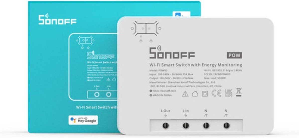 Overbelasting Vermogensmeting WiFi Smart Switch