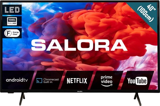 Salora - Série 220 - TV type 40FA220 - Smart TV Full HD 101,6 cm (40") Wifi  Zwart -... | bol