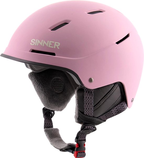 Sinner Whistler Skihelm | Matte Pink | Maat: 55 - 58 cm