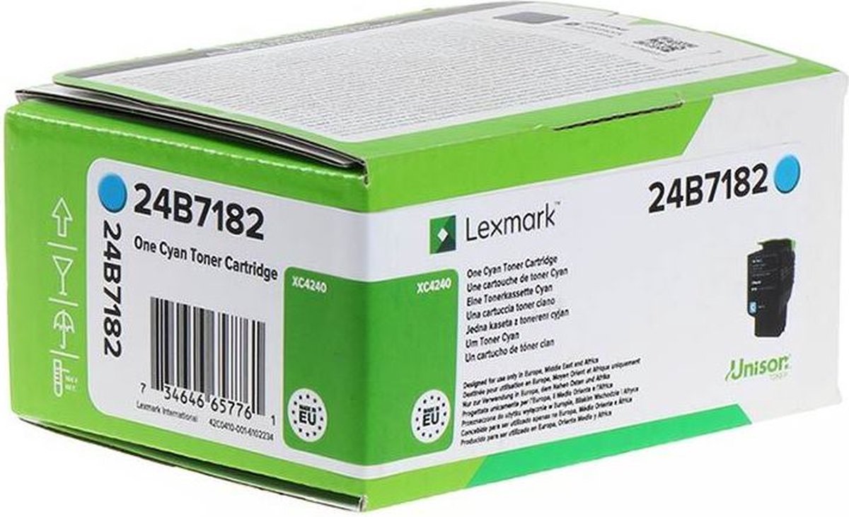 Lexmark Print Cartridge 24B7182 for XC4240 cyan