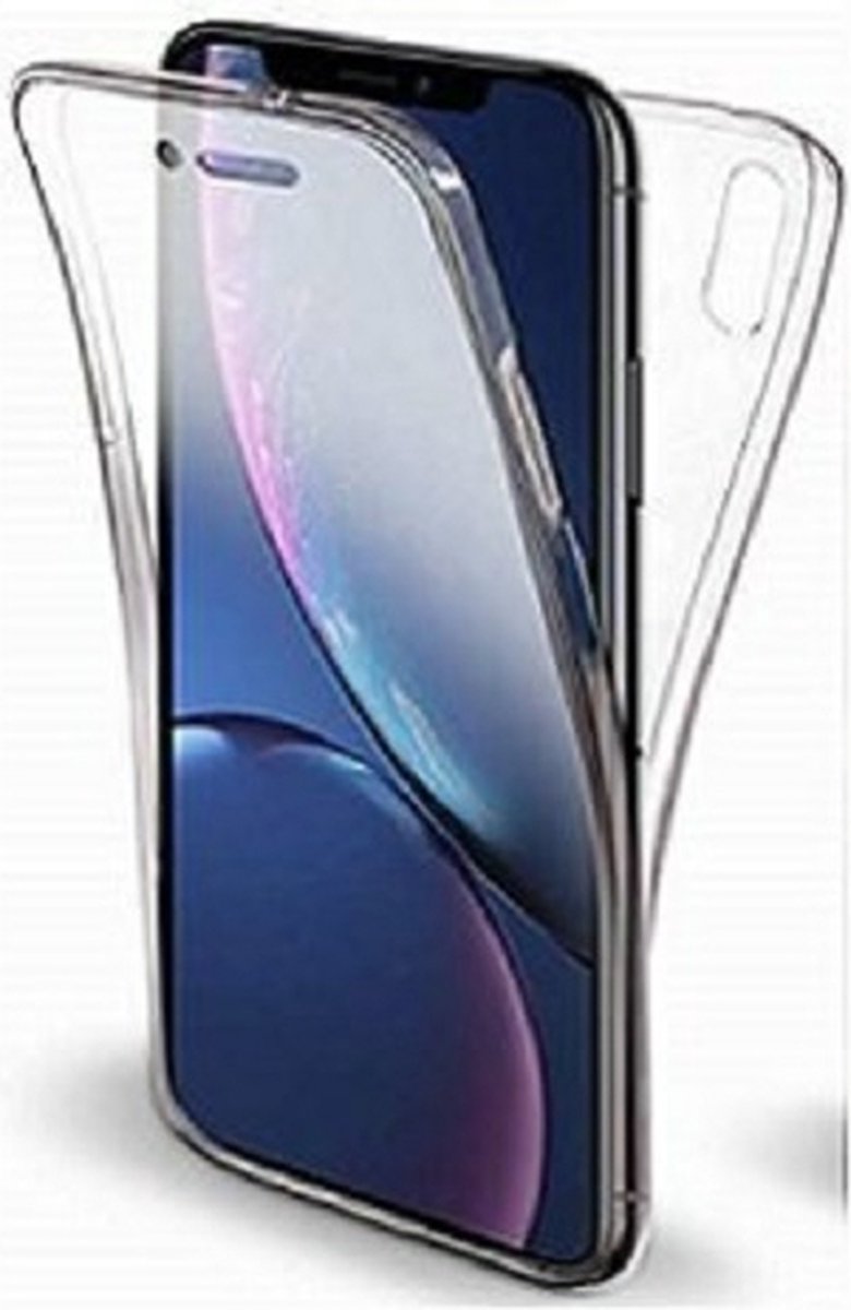 iPhone XR Hoesje Siliconen TPU Transparant Full Cover