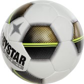 Derbystar VoetbalVolwassenen - wit/zwart/goud