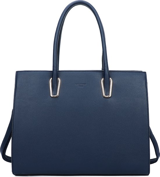 Gallantry - Ladies Bag Shopper - Sac à main - Cartable - Cartable de travail - convient pour A4 - D. Bleu