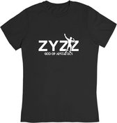 Zyzz Arena - God of Aestethics - Gym Fitness Model Legend Bodybuilding - T-Shirt Maat L