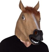 Boland - Latex hoofdmasker Paard - Volwassenen - Paard - Dieren