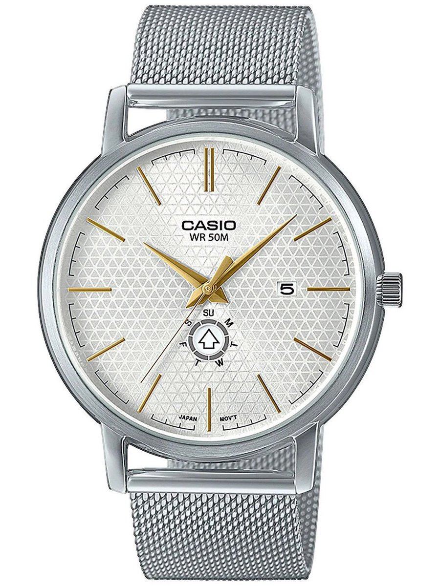 Casio Casio Collection MTP-B125M-7AVEF Horloge - Staal - Zilverkleurig - Ø 40 mm