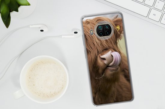 Coque Xiaomi Mi 10T Lite 5G - Highlander écossais - Marron - Animaux - Coque de téléphone en Siliconen