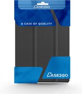 Case2go - Tablet hoes & Screenprotector geschikt voor Lenovo Tab M10 (3e generatie) (TB328FU, TB328XU) - 10.1 inch - Tri-Fold Book Case met Auto/Wake functie - Zwart