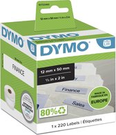 Étiquettes de dossier de suspension Dymo