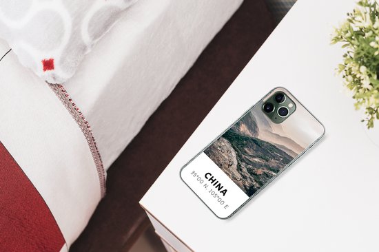 Coque iPhone 11 Pro Max - Chine - Montagnes - Asie - Été - Coque en Siliconen