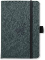 Dingbats A6 Pocket Wildlife Green Deer Notebook - Plain