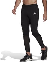 adidas Run Icon Tight Heren - Sportbroeken - zwart/zwart - Mannen