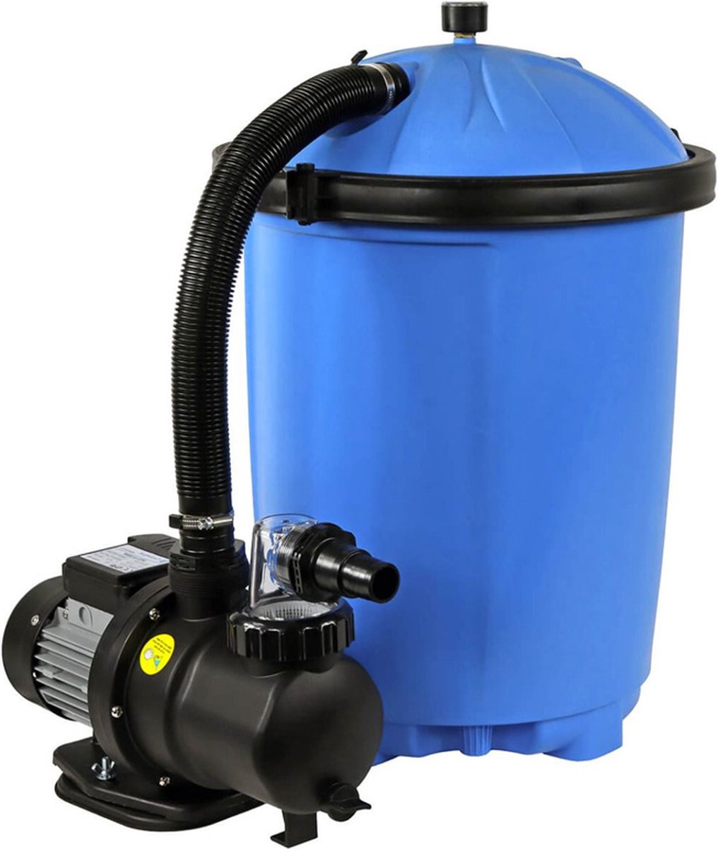 Comfortpool Fuzzyclean 9500 filterpomp | Zwembadfilterpomp | 7200 l/u | Voor zwembaden tot 35.000 liter | Voordeelpakket incl. filterbollen | Zeer efficiënte waterfiltratie | Zelfaanzuigende pomp mét voorfilter – foto 6