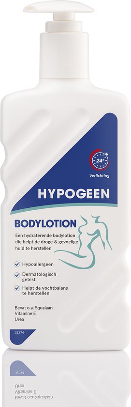 Trots Dubbelzinnig tobben Hypogeen Bodylotion - hypoallergeen - PH-neutraal - voor een zijdezachte  huid - met... | bol.com