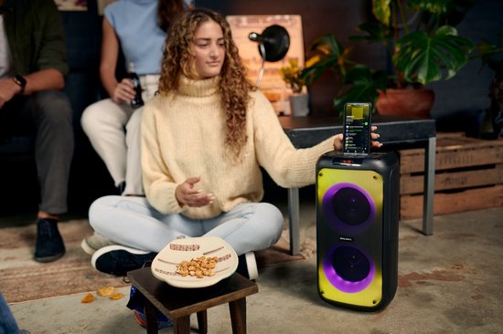 Salora PartySpeaker M1 - Partybox - Discolichten - Partybox bluetooth - Speaker van Salora — afbeelding 5