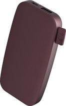 Fresh ‘n Rebel Powerbank 6000 mah – Powerbank – iPhone – Samsung – Telefoon oplader - Deep Mauve