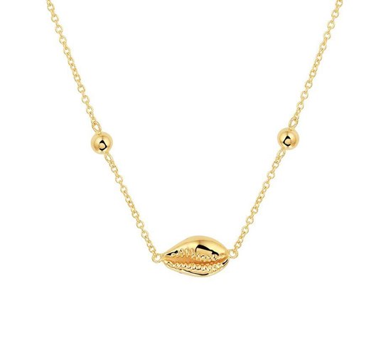 Collier plaqué or Argent coquillage 1 2101025