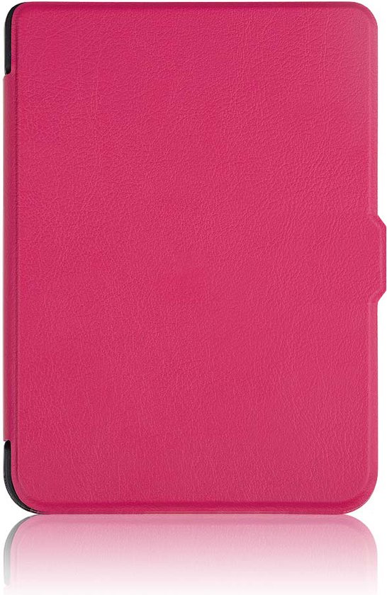 Lunso - Geschikt voor Kobo Clara 2E hoes (6 inch) - sleep cover - Roze van Lunso — afbeelding 2