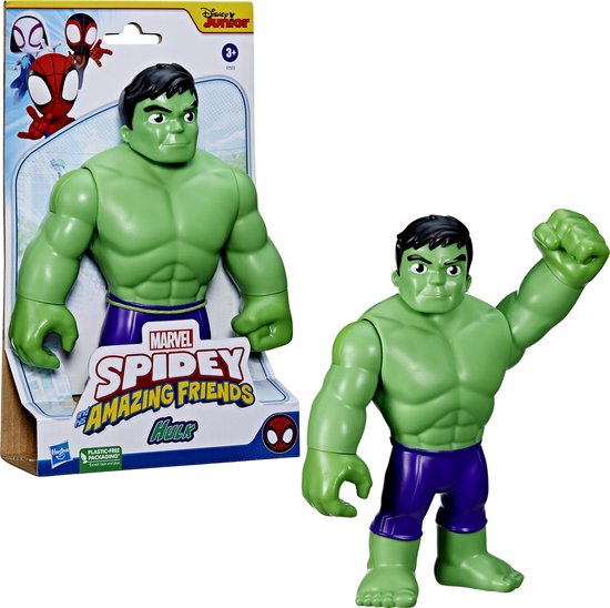 Spidey and his Amazing Friends Marvel Hulk - Actiefiguur voor 3+ jaar