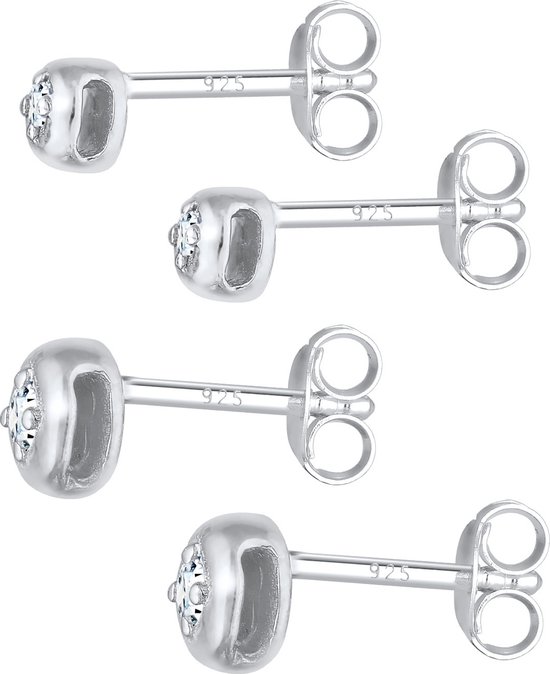 MIORE Dameshalsketting | engeldesign | 925 sterling zilver | met zirkonia | huidvriendelijke ketting zilver, pantserketting | damessieraden van juwelier, Sterling zilver, Zirkonia : Miore