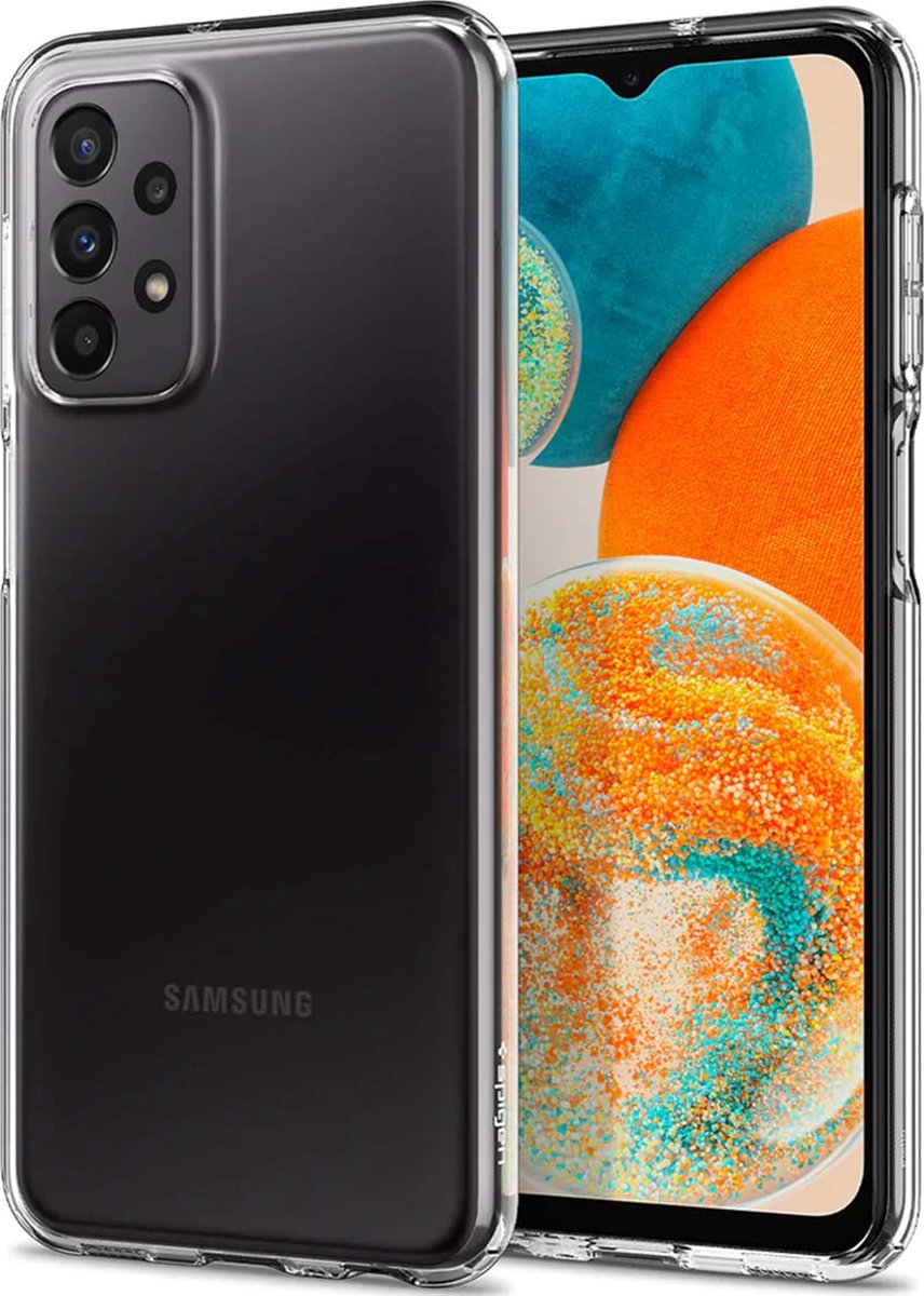Spigen Liquid Crystal Hoesje Geschikt voor Samsung Galaxy A23 - Back Cover TPU Transparant