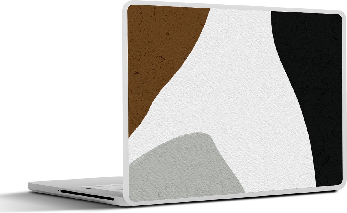 Laptop sticker - 11.6 inch - Minimalisme - Design - Vormen - 30x21cm - Laptopstickers - Laptop skin - Cover