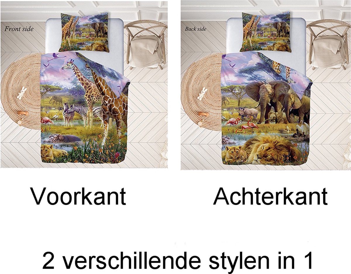 Dekbedovertrek Olifant | Dekbedovertrek met olifant