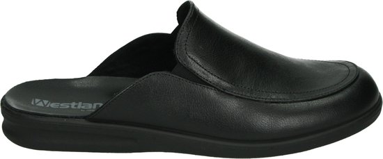 Westland BELFORT 20 - Volwassenen Heren pantoffels - Kleur: Zwart - Maat: 47