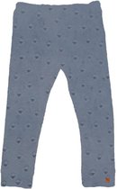 Broek suede grijs