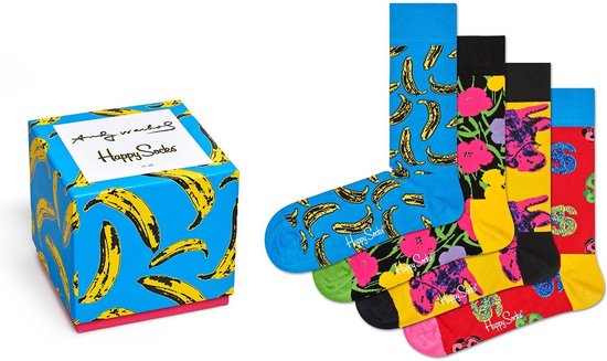 Happy Socks Andy Warhol Limited Edition Giftbox - Maat 41-46 | bol