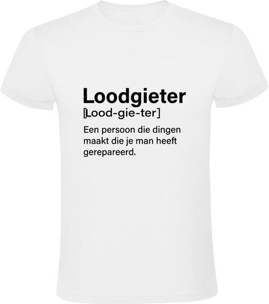 Plombier | T-shirt homme | Artisan | Bricolage | réparation | Anniversaire | Anniversaire | Blanc