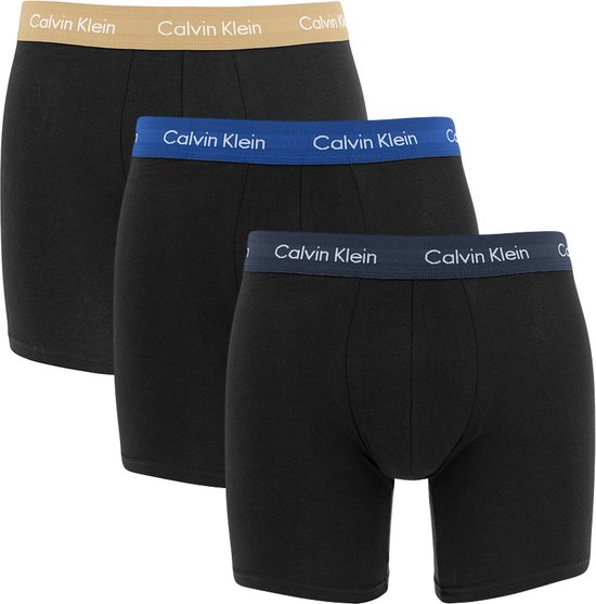 Calvin Klein Onderbroek Mannen Maat L Calvin Klein Brief Boxershorts Heren (3pack)