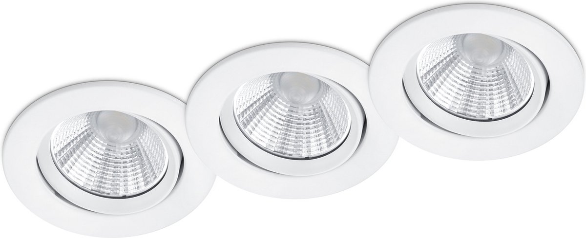 TRIO PAMIR - Inbouwverlichting - Wit mat - SMD LED - Binnenverlichting - Draaibaar