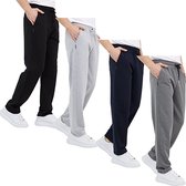 Comeor Jogging pants men 4pack - M - pantalons d'entraînement hommes - Pantalons de sport longs