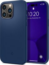 Spigen - Silicone Fit Mag Hoesje iPhone 14 Pro Max - blauw