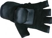 Hillbilly Wrist Guard Gloves - Half Finger L