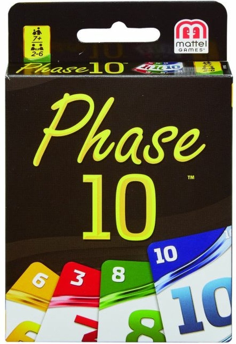 Phase 10 - Mattel Games - Kaartspel | Games | bol.com