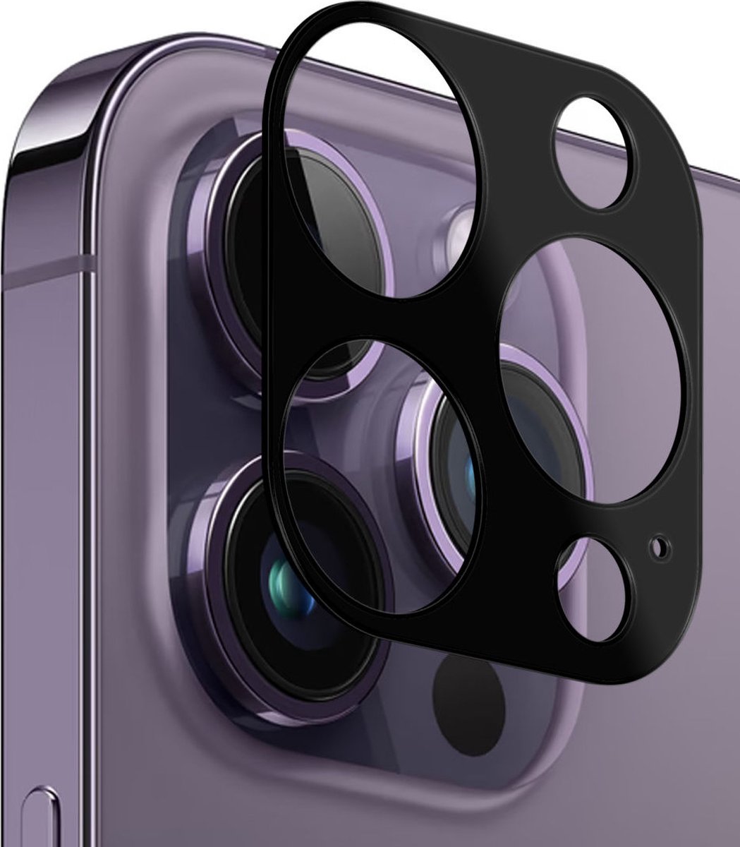 Camera Lens Protector Zwart Geschikt voor Apple iPhone 14 Pro / 14 Pro Max