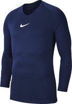 Nike Park Dry First Layer Longsleeve Thermoshirt - Taille XXL - Homme - Marine / Blanc