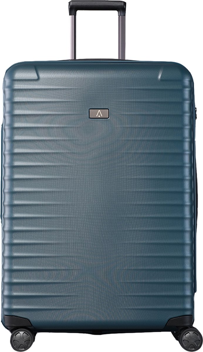 Titan Harde koffer / Trolley / Reiskoffer - Litron - 75 cm (large) - Blauw