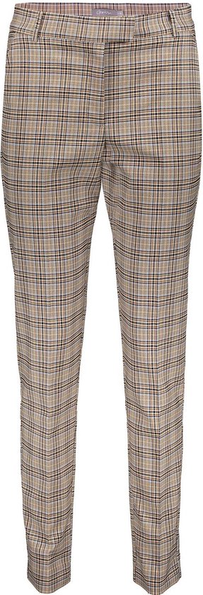 Geisha Broek Checkered Slim Fit Pantalon 21890 99 000720 Dames Maat - XL