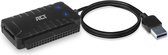 ACT USB Adapterkabel naar 2,5" en 3,5" SATA/IDE | Stroomadapter | USB 3.2 Gen1 | 5Gbps | Zwart AC1520