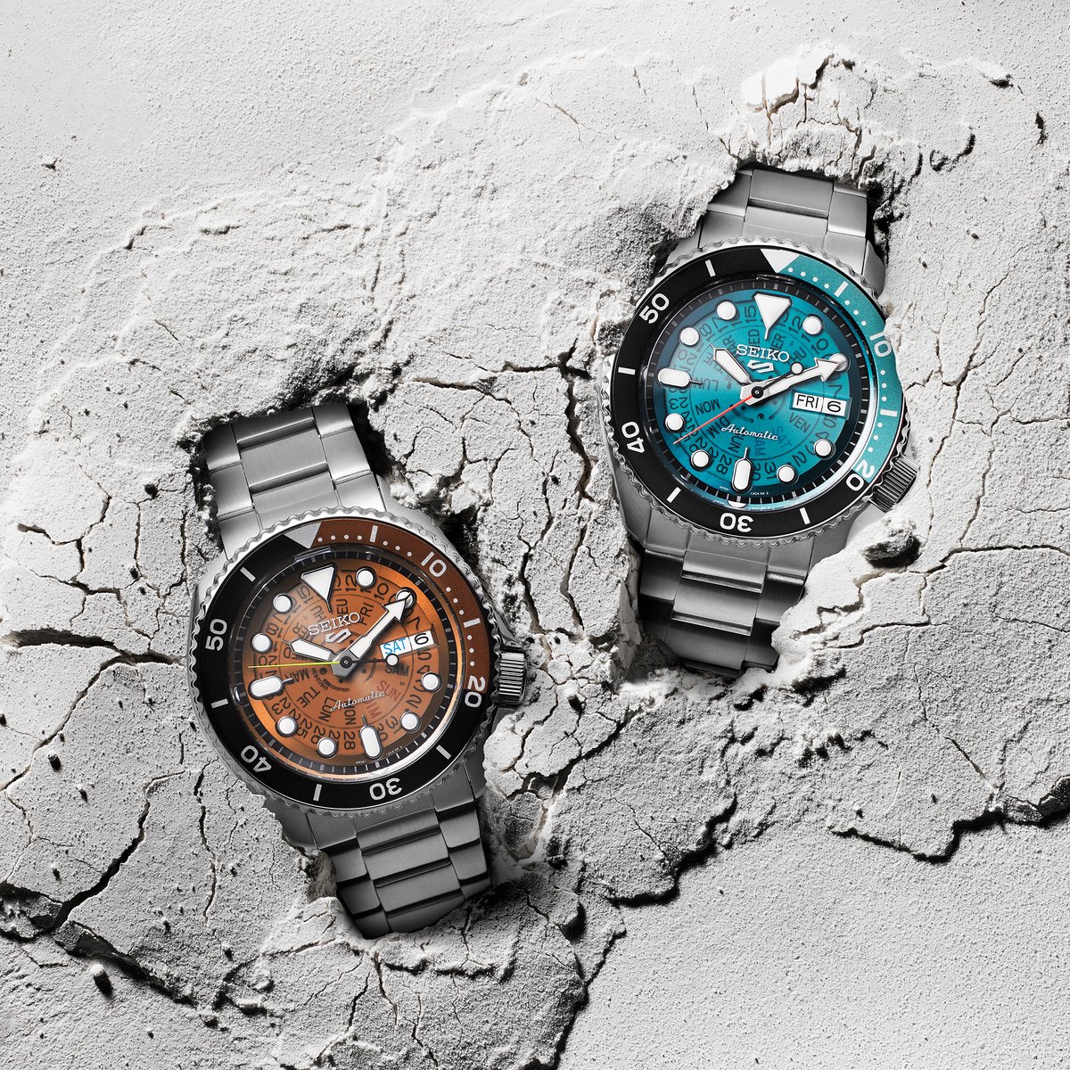 Seiko 5 Sports SRPJ45K1 Heren Horloge